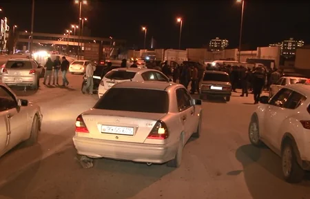 ​Paytaxtda 11 maşının toqquşması nəticəsində 1 nəfər ölüb - FOTO
