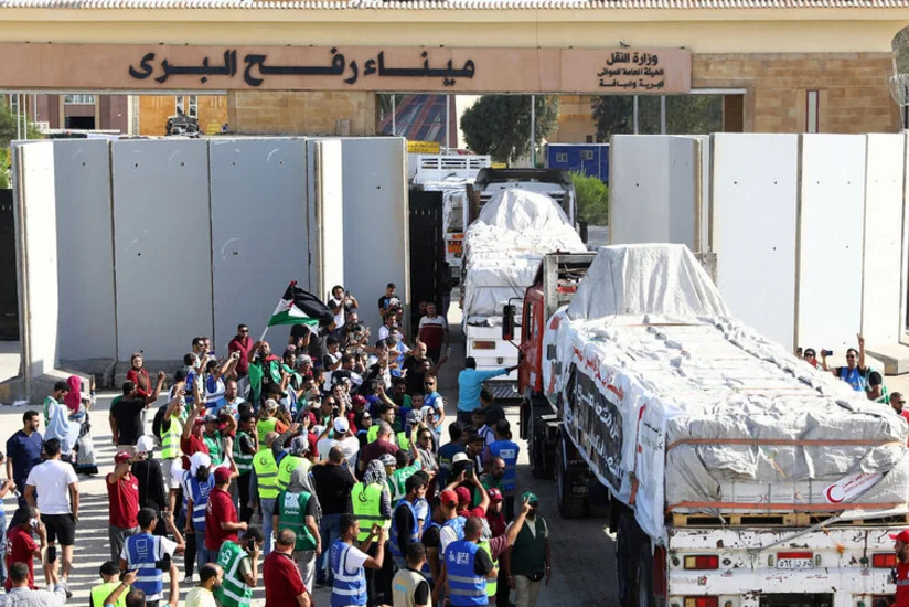 Israel says 39 trucks of aid entered Gaza today, bringing total since start of war to 171