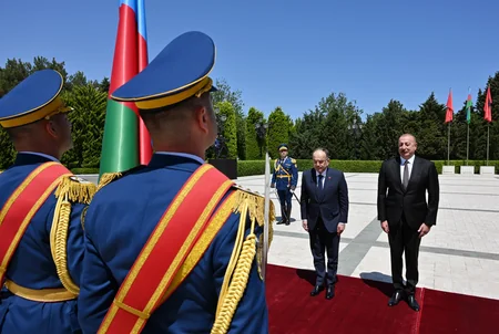 Official welcome ceremony held for President of Albania