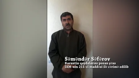 Yas mərasimində iştirak adı ilə yalandan icazə alan daha 50 nəfər cəzalandırıldı
