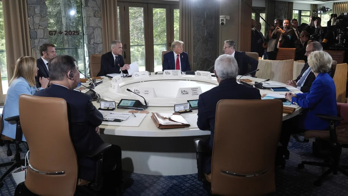 G7 leaders express support for Trump’s efforts to find peaceful solution to Ukraine crisis