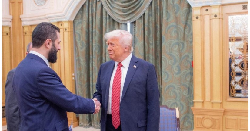 Trump says meeting with Syria's Ahmed al-Sharaa was 'great'