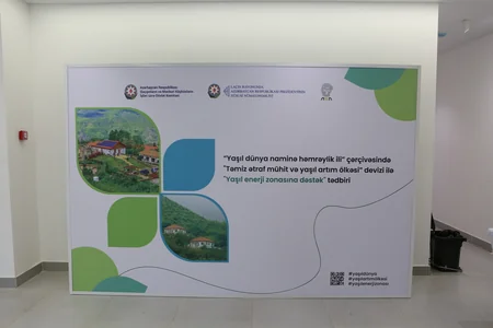 Laçında yaşıl enerji zonasına dəstək tədbiri keçirilib