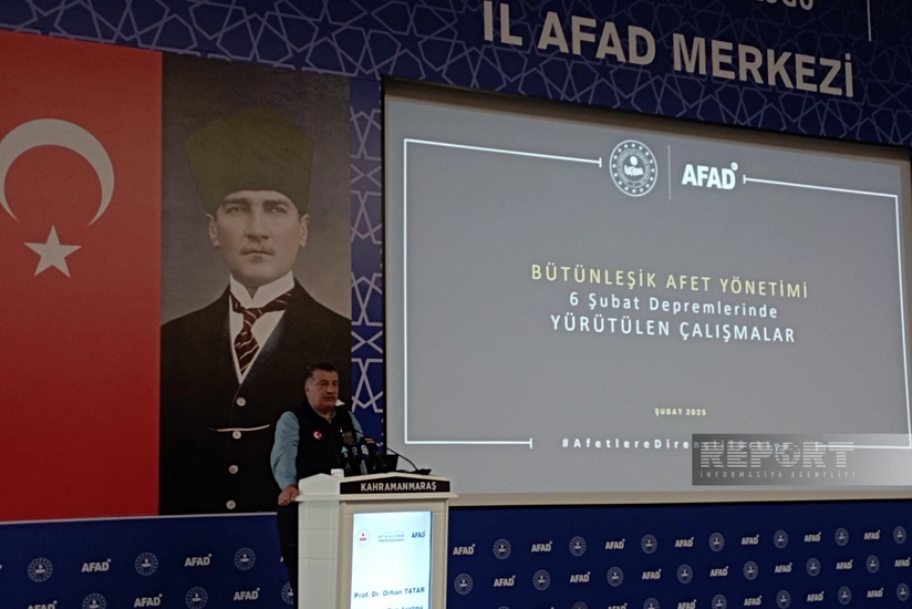 AFAD rəsmisi: Dağıdıcı zəlzələdən sonra da Azərbaycanın Türkiyəyə dəstəyi davam edir