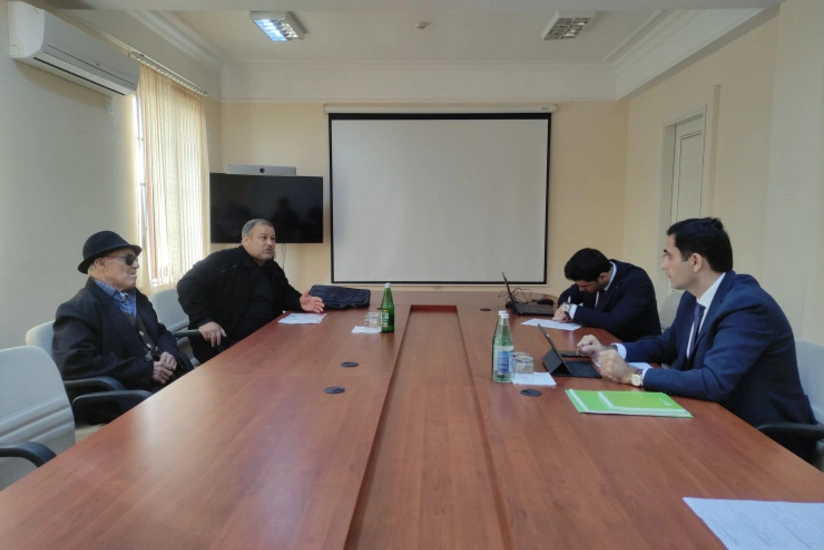 Aqrar Sığorta Fondunun sədri Biləsuvarda vətəndaşları qəbul edib