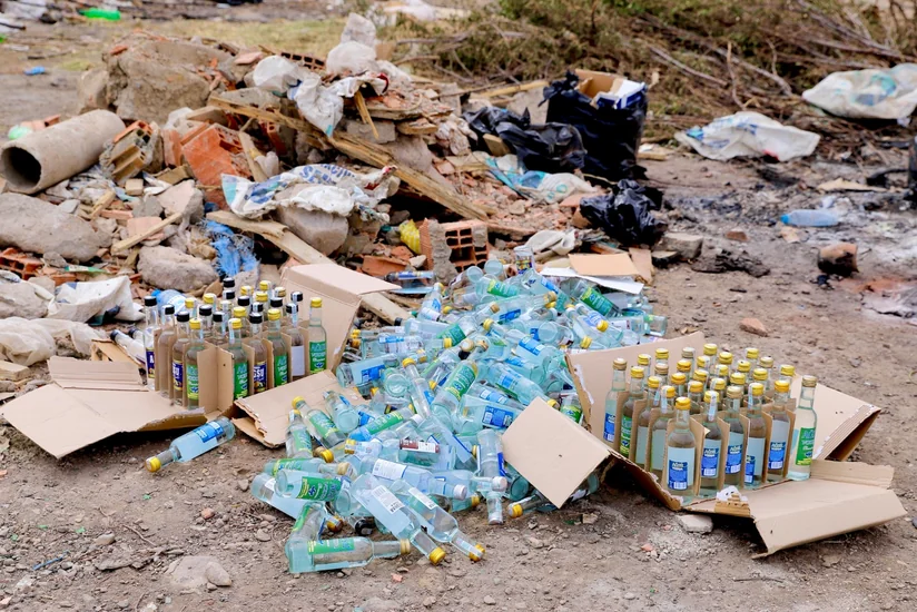 Naxçıvanda ticarət obyektlərində saxta alkoqollu içkilər aşkarlanıb