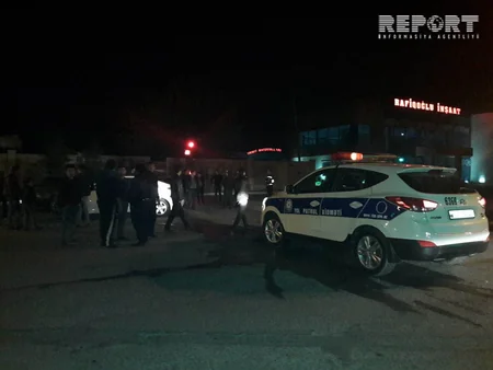 Bərdədə avtomobilin işıqforu qırmızıda keçməsi qəzaya səbəb olub - FOTO