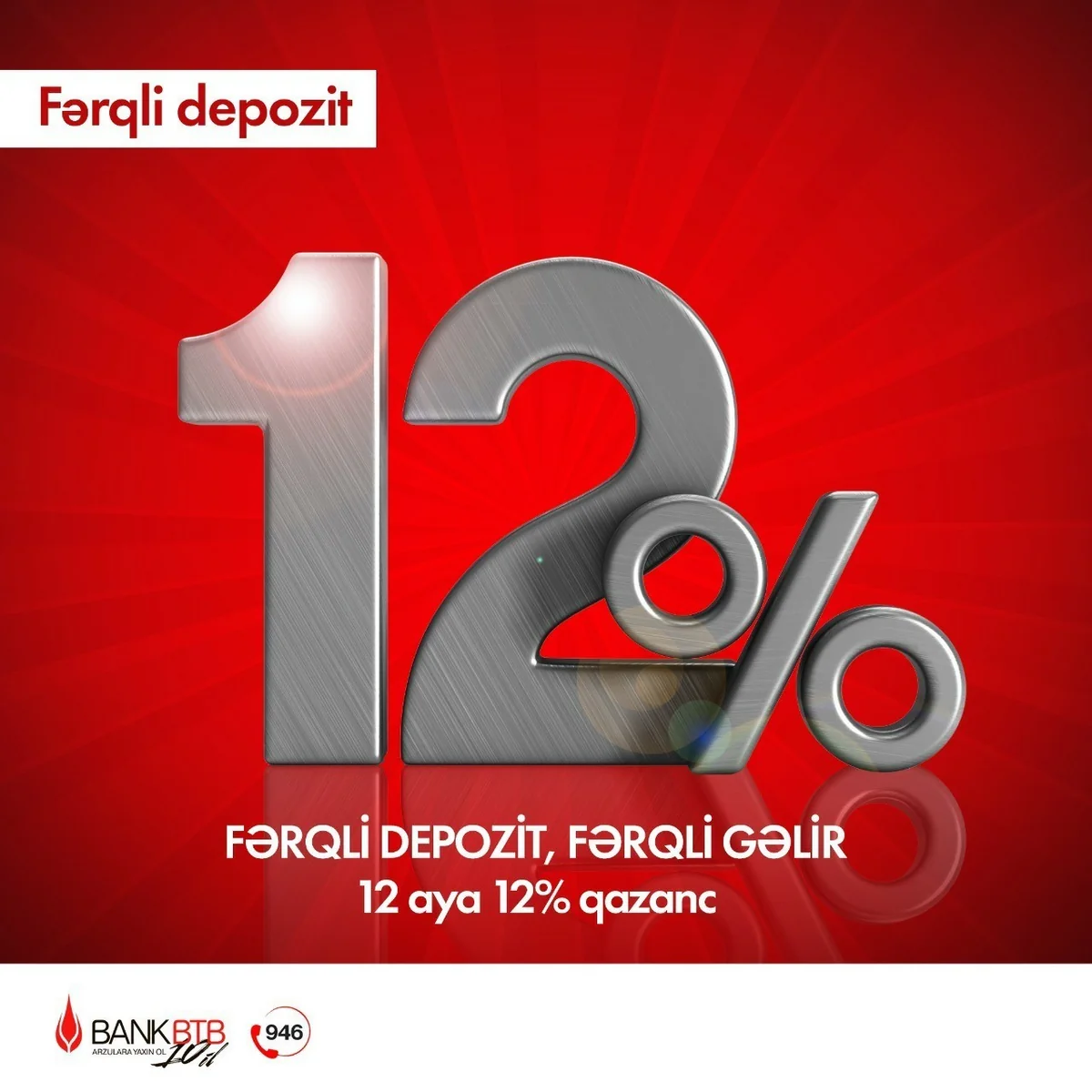 “Bank BTB”dən “Fərqli Depozit” kampaniyası