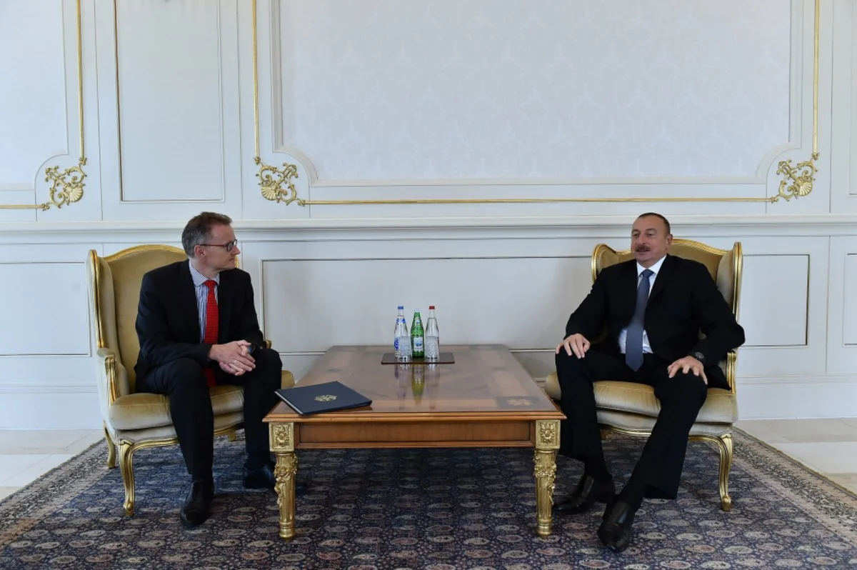 President Ilham Aliyev received credentials of newly-appointed German Ambassador - PHOTO