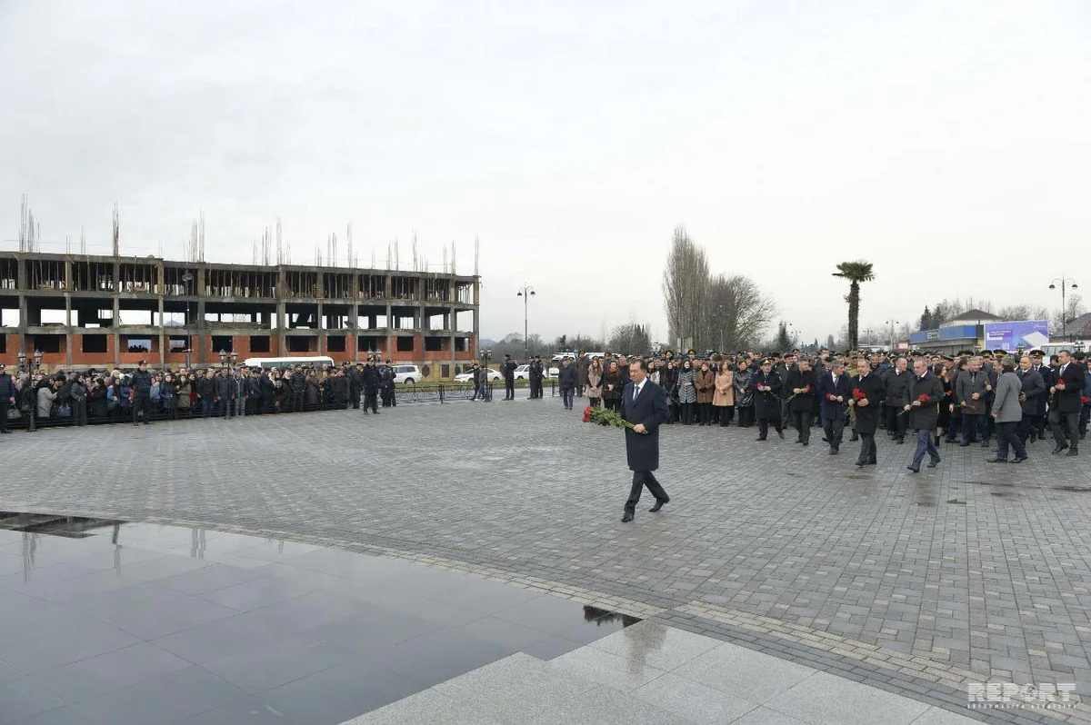 Lənkəranda 20 Yanvar faciəsinin 30-cu il dönümü qeyd olunub - FOTO - VİDEO