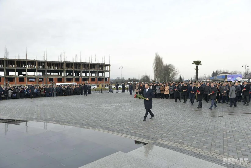 Lənkəranda 20 Yanvar faciəsinin 30-cu il dönümü qeyd olunub - FOTO - VİDEO