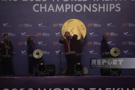 Prezident İlham Əliyev və Mehriban Əliyeva Bakıda taekvondo üzrə dünya çempionatının açılış mərasimini izləyiblər - YENİLƏNİB