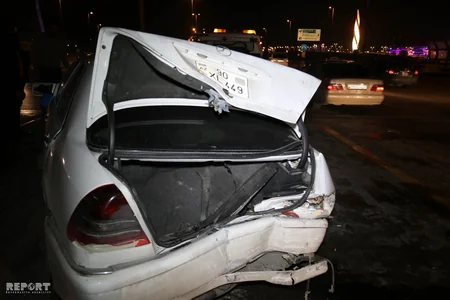 Bakıda tanınmış aktyor yol qəzası zamanı xəsarət alıb - FOTO - VİDEO - YENİLƏNİB