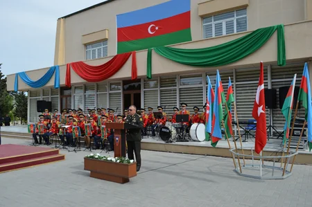 Cəmşid Naxçıvanski adına Hərbi Liseydə Heydər Əliyevə və Atatürkə həsr olunmuş tədbir keçirilib