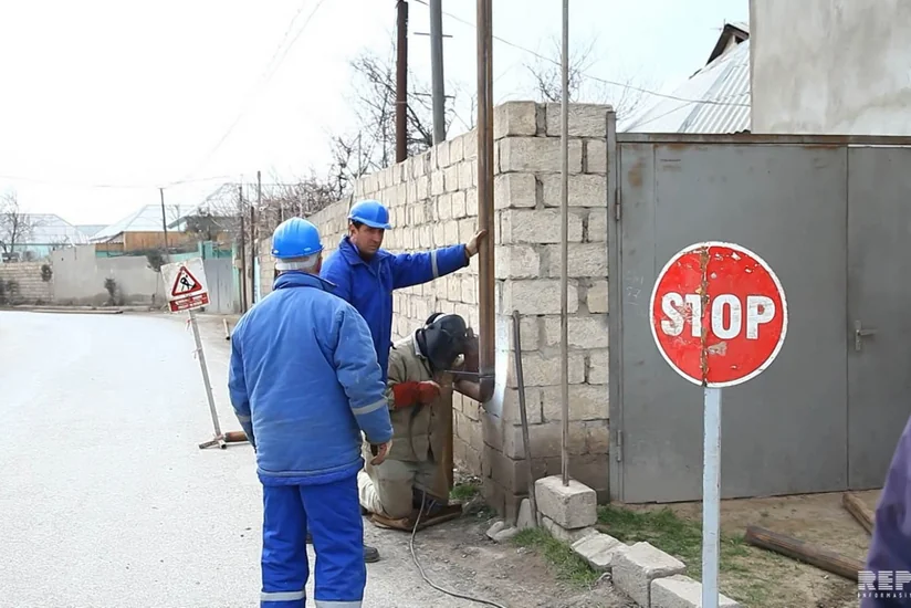 В Сумгайыте реконструируют газопроводы - ВИДЕОРЕПОРТАЖ