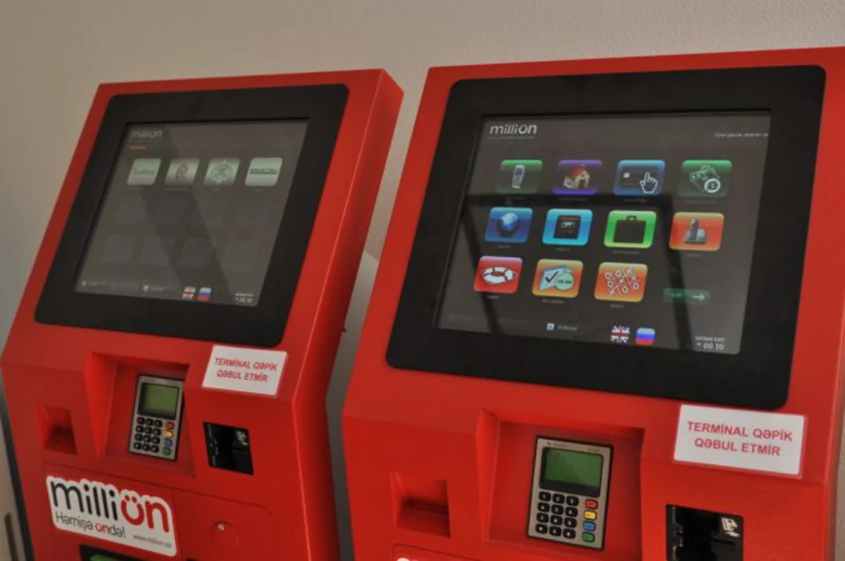 MilliÖn terminallarında bank kartlarının qəbuluna gələn il başlanacaq