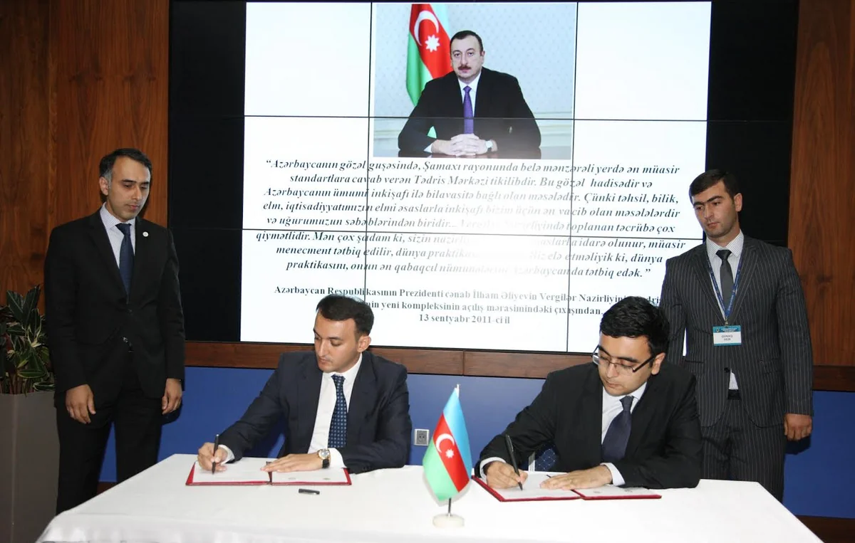 Vergilər Nazirliyi “ASAN xidmət”lə əməkdaşlığa dair memorandum imzalayıb