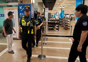 Seul metrosunda yanğın törətmiş şəxs saxlanılıb