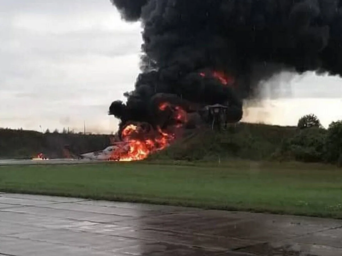 Ukraine manages to completely destroy Russian strategic bomber for first time