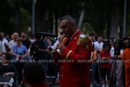 Bakıda hərbi orkestrlərin çıxışları maraqla qarşılanıb