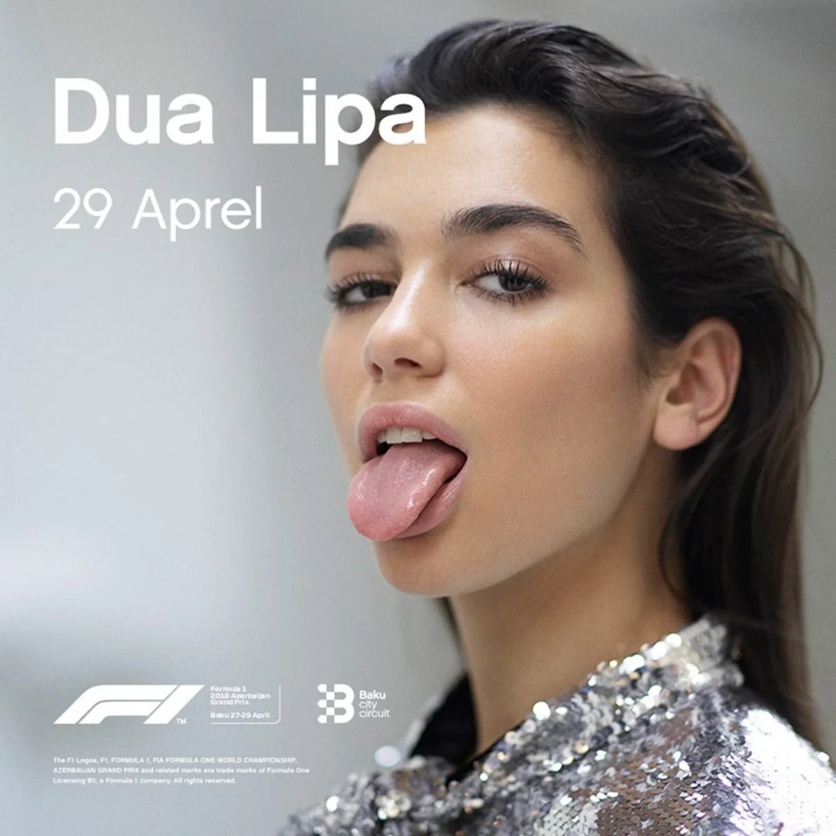 Unveiled second foreign singer at Azerbaijan Grand Prix