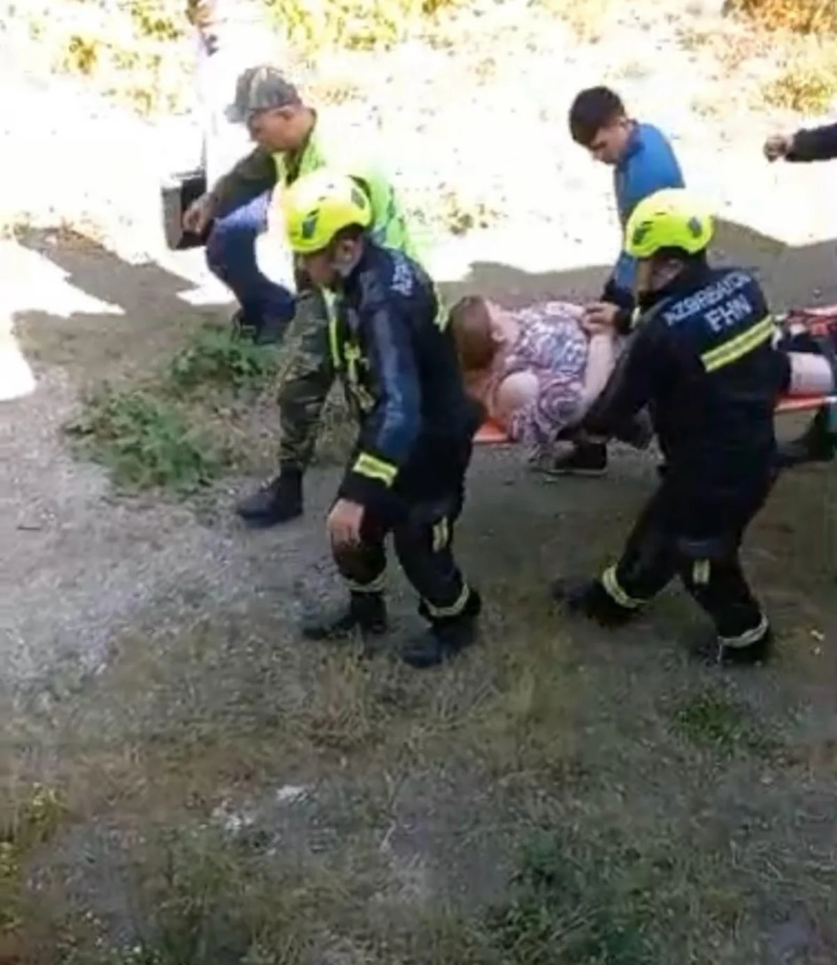Yardımlıda dağlıq ərazidə köməksiz vəziyyətdə qalan 33 yaşlı qadın xilas olunub