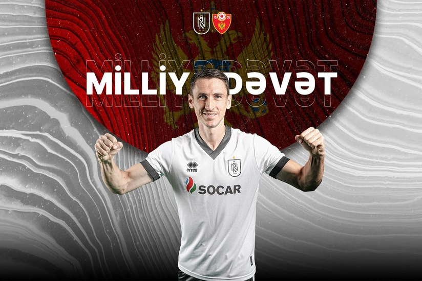 Neftçinin futbolçusu Monteneqro millisinə dəvət alıb