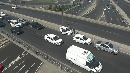 Bakıda qəza olub, yollarda sıxlıq yaranıb