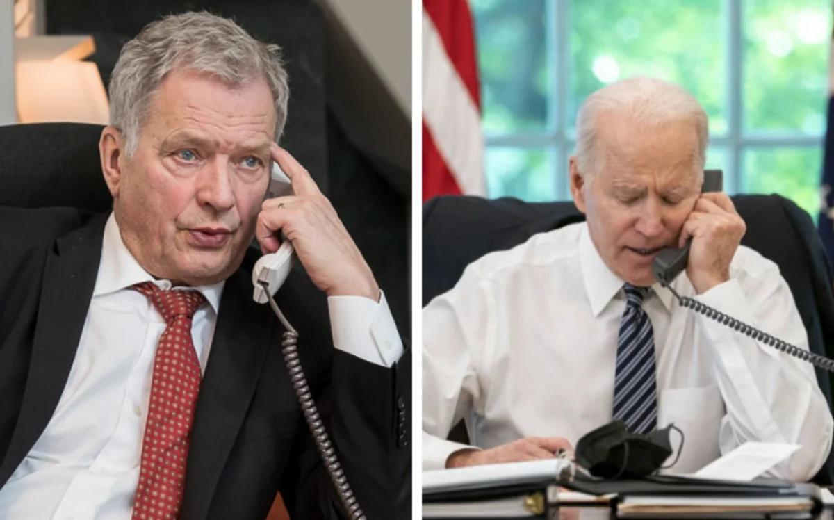 Президенты Финляндии и США обсудили Украину