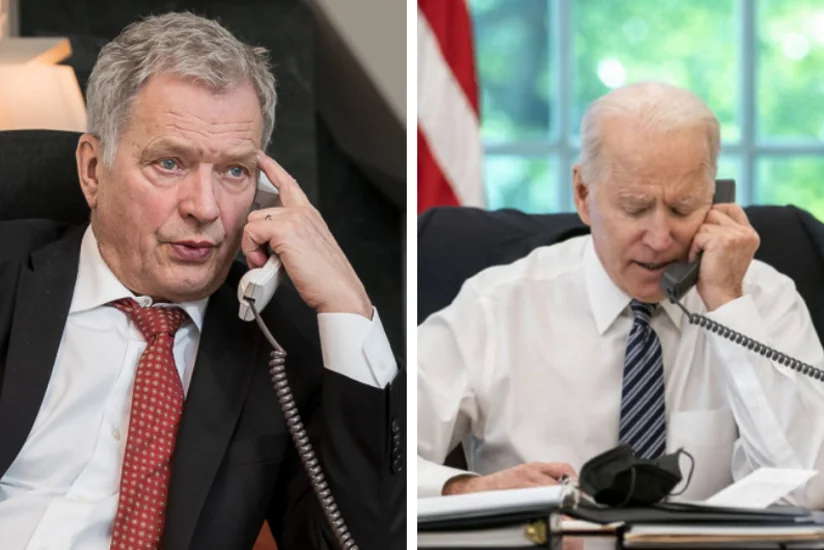 Президенты Финляндии и США обсудили Украину