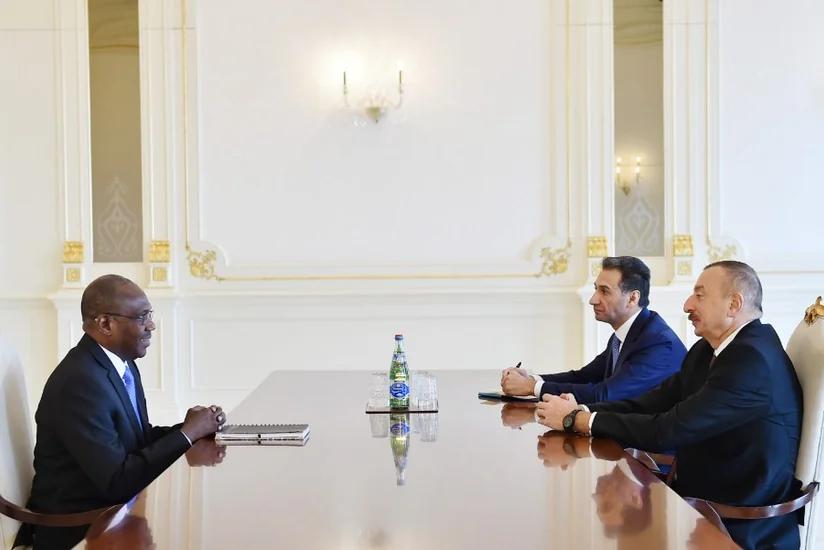 Prezident İlham Əliyev Smart Africa şirkətinin icraçı direktorunu qəbul edib - ƏLAVƏ OLUNUB