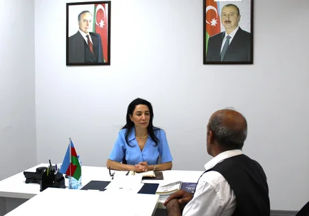 Ombudsman Səbinə Əliyeva növbəti vətəndaş qəbulu keçirib