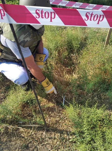 Füzuli rayonunda əl qumbarası aşkarlandı