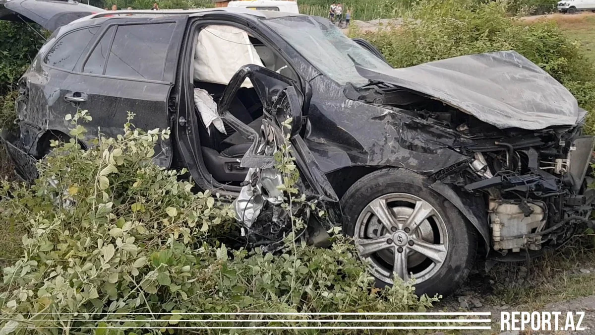 Ağdaşda qəza olub, ölən və xəsarət alan var