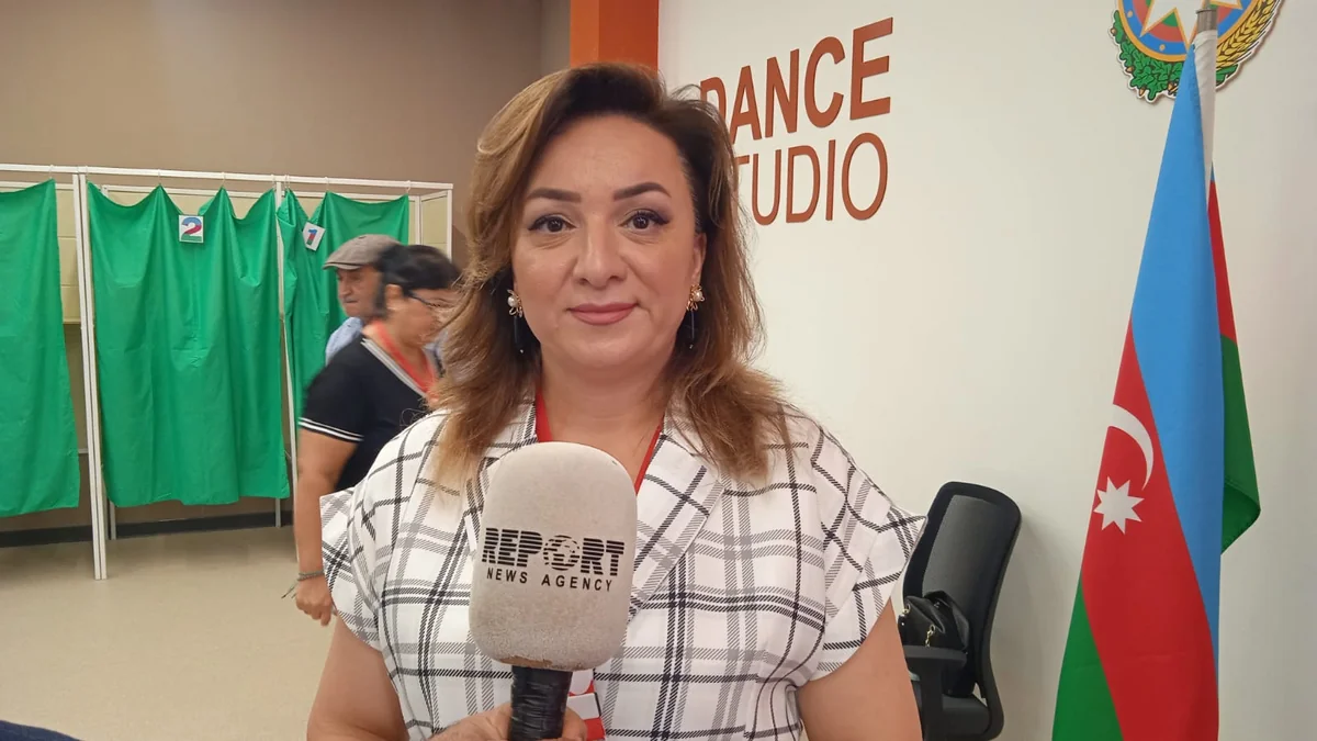 Məntəqə sədri: Füzuli şəhərində seçicilərin rahat səs vermələri üçün bütün şərait yaradılıb