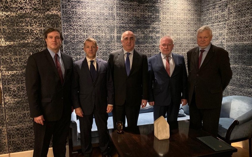 Azərbaycan və Ermənistan XİN rəhbərləri arasında görüş keçirilib