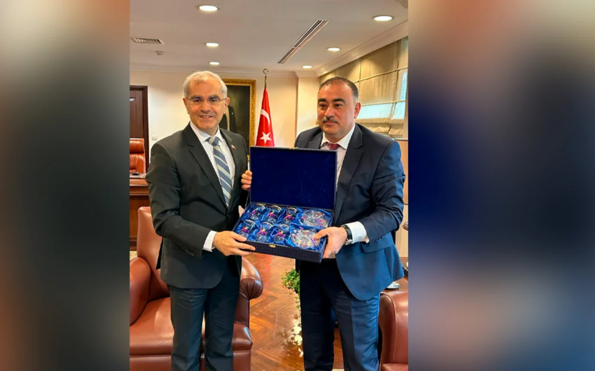 Azərbaycan səfiri Türkiyə XİN-in müavini və MTŞ-nin baş katibinin müavini ilə görüşüb