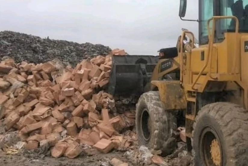 İstehlaka yararsız qida məhsulları məhv edilib