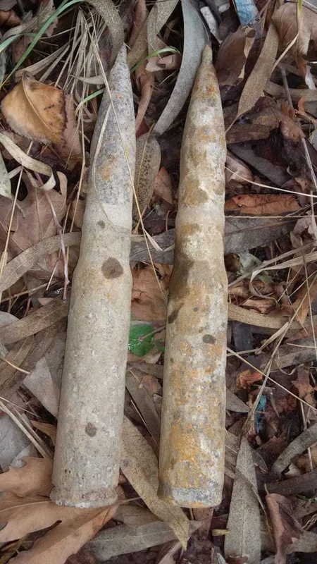 Tərtərdə daş karxanasında 2 top mərmisi tapılıb