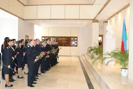 Gəncə Şəhər Prokurorluğunda Heydər Əliyevin 100 illik yubileyinə həsr olunmuş konfrans keçirilib