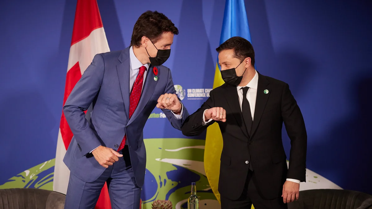 Trudeau, Zelensky mull further sanctions against Russia