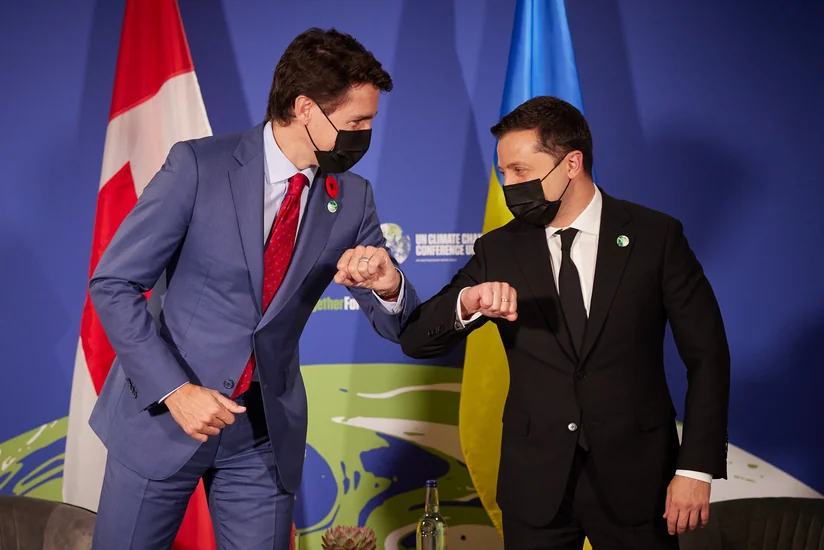 Trudeau, Zelensky mull further sanctions against Russia