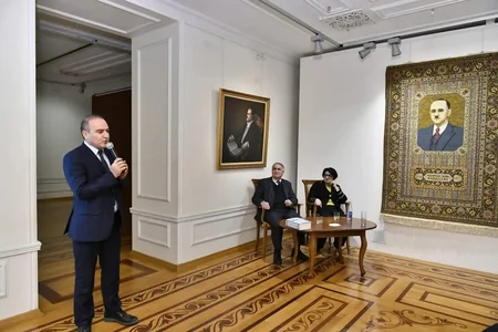 Milli İncəsənət Muzeyində Məhəmməd Əmin Rəsulzadənin 140 illiyi qeyd olunub