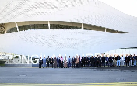 Səudiyyəli nümayəndə heyəti Zəngilanda Ağıllı kənddə olublar