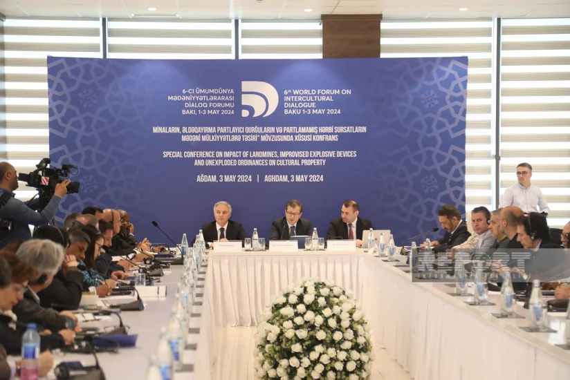 Special session held within 6th World Forum on Intercultural Dialogue in Aghdam ends - UPDATED