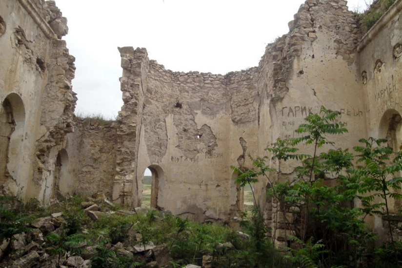 Russian Orthodox Church in Karabakh becomes a victim of Armenian vandalism
