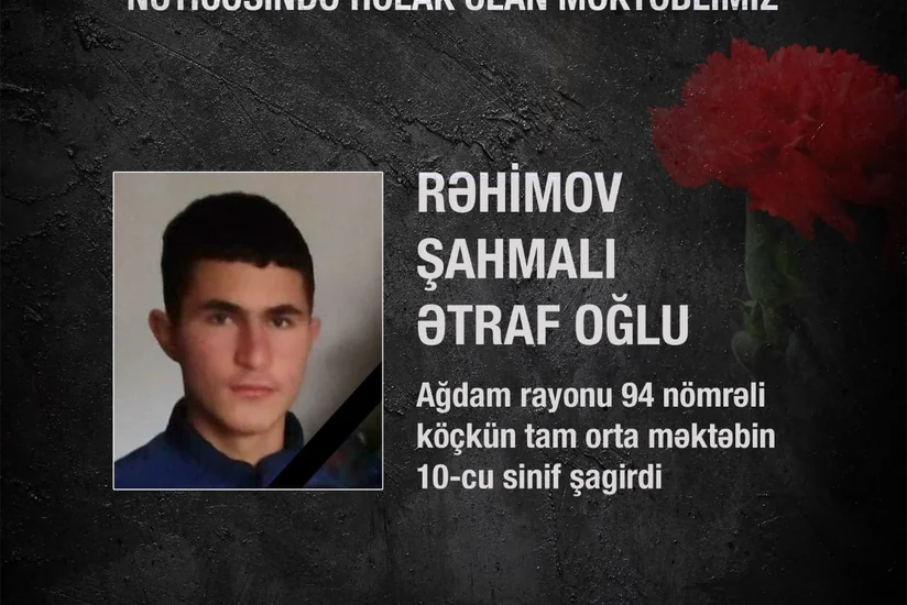 Минобразования: В результате армянской агрессии погибли 10 школьников