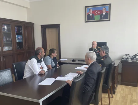 Kəmaləddin Heydərov Naxçıvan şəhərində vətəndaşları qəbul edib