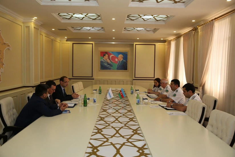 Dövlət Miqrasiya Xidmətində BMT QAK-ın nümayəndələri ilə görüş olub