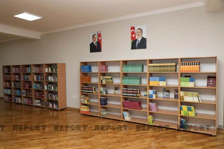 Bakıda sökülərək yenidən tikilən məktəbin açılışı olub